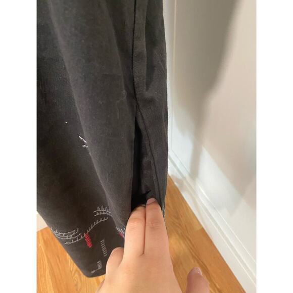 Johnny Was Embroidered Linen Shift Dress - Picture 3 of 5